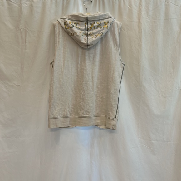 Guess Sleeveless Full Zip Jacket size L - Picture 2 of 7